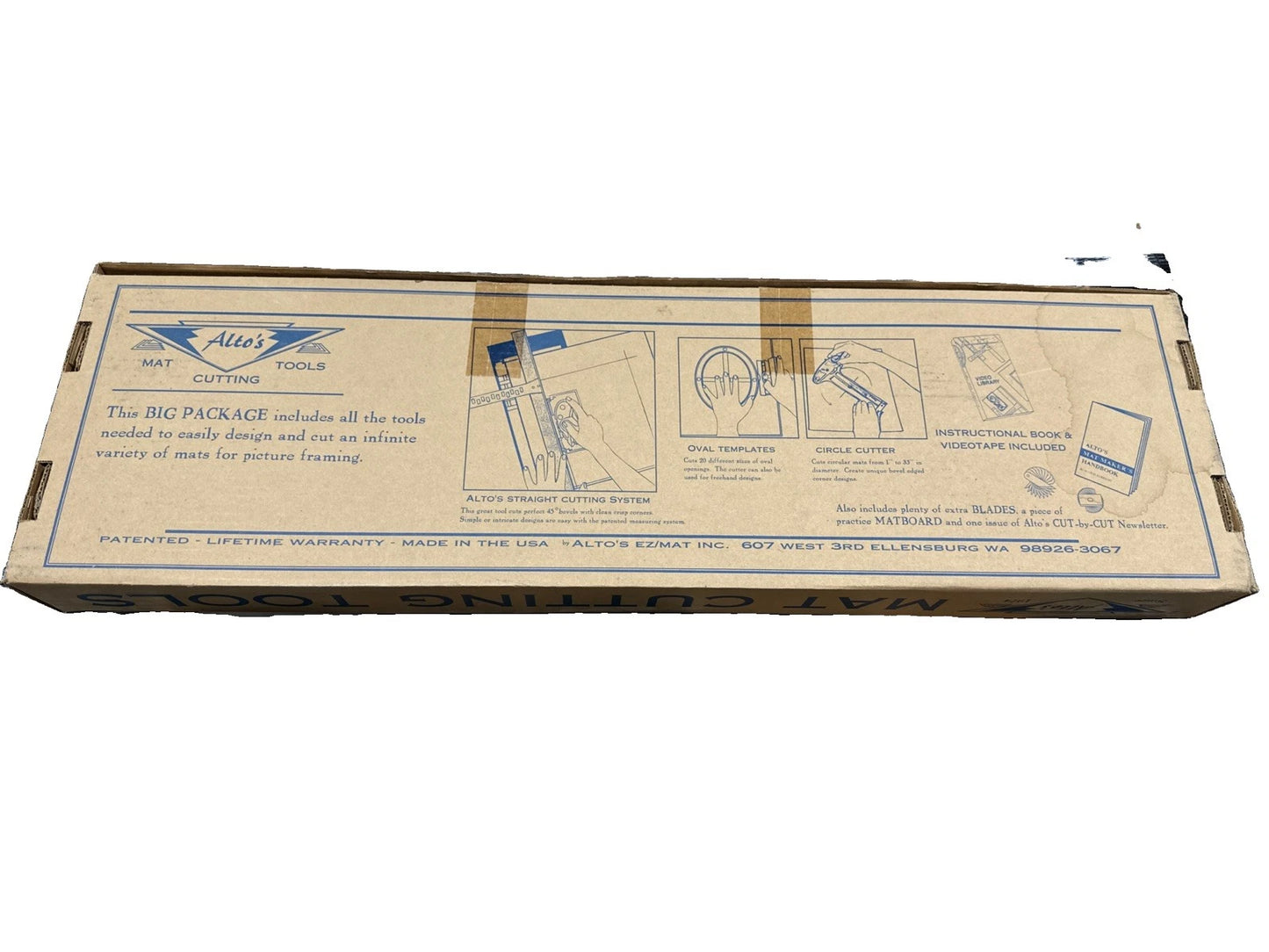 Alto's EZ Mat Deluxe 4501 & 4505 Mat Cutting Systems OPEN BOX