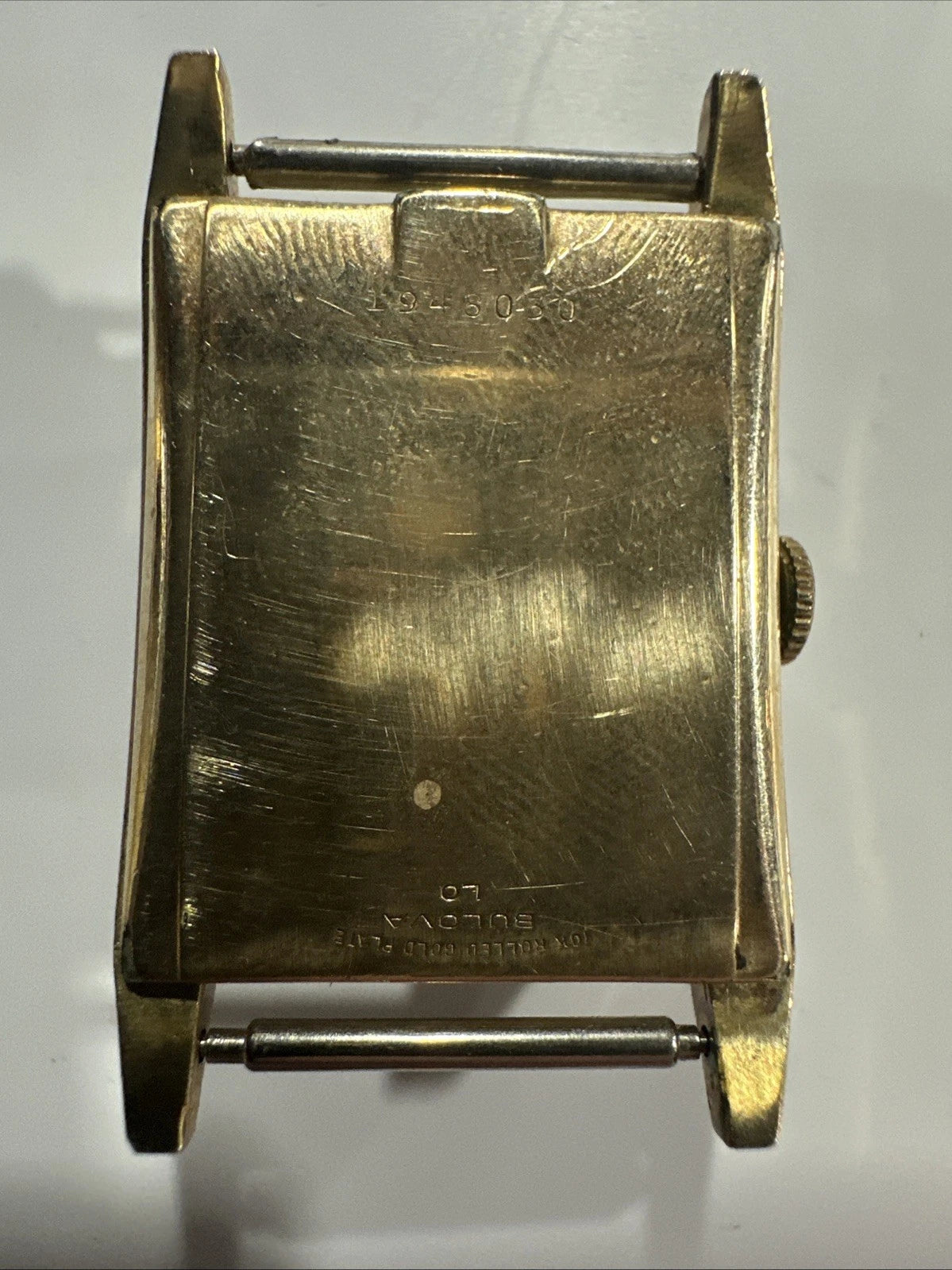 BULOVA 10K ROLLED GOLD PLATE 1948030 Not Working