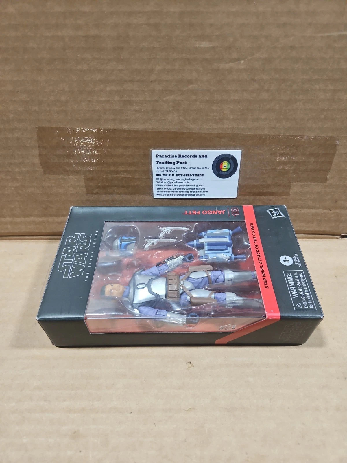 Star Wars The Black Series 6" Action Figure Jango Fett #10 New Sealed
