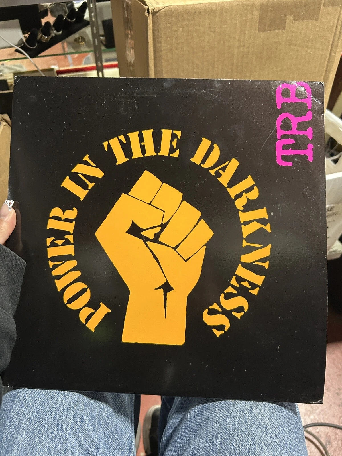 TOM ROBINSON BAND POWER IN THE DARKNESS GREAT BRITIAN PRESS 1978 LP VINYL ALBUM