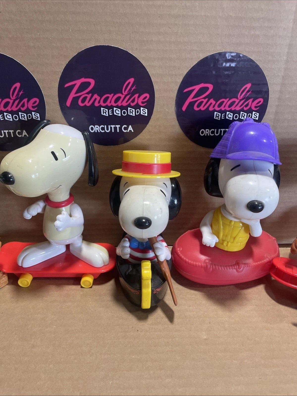 Vintage Snoopy Figures Lot Of 6 McDonald’s Great Condition