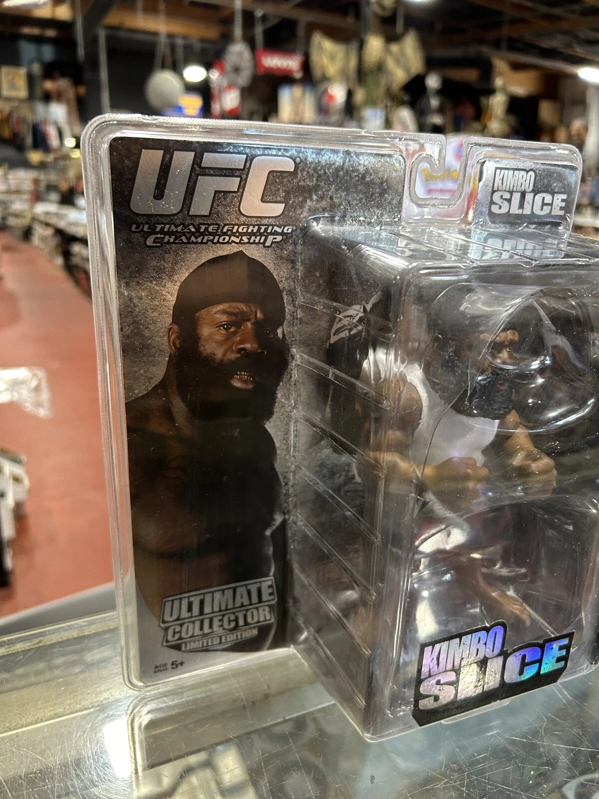 Kimbo Slice Round 5 UFC Collector Figure W/shirt Limited Edition #0116/3000