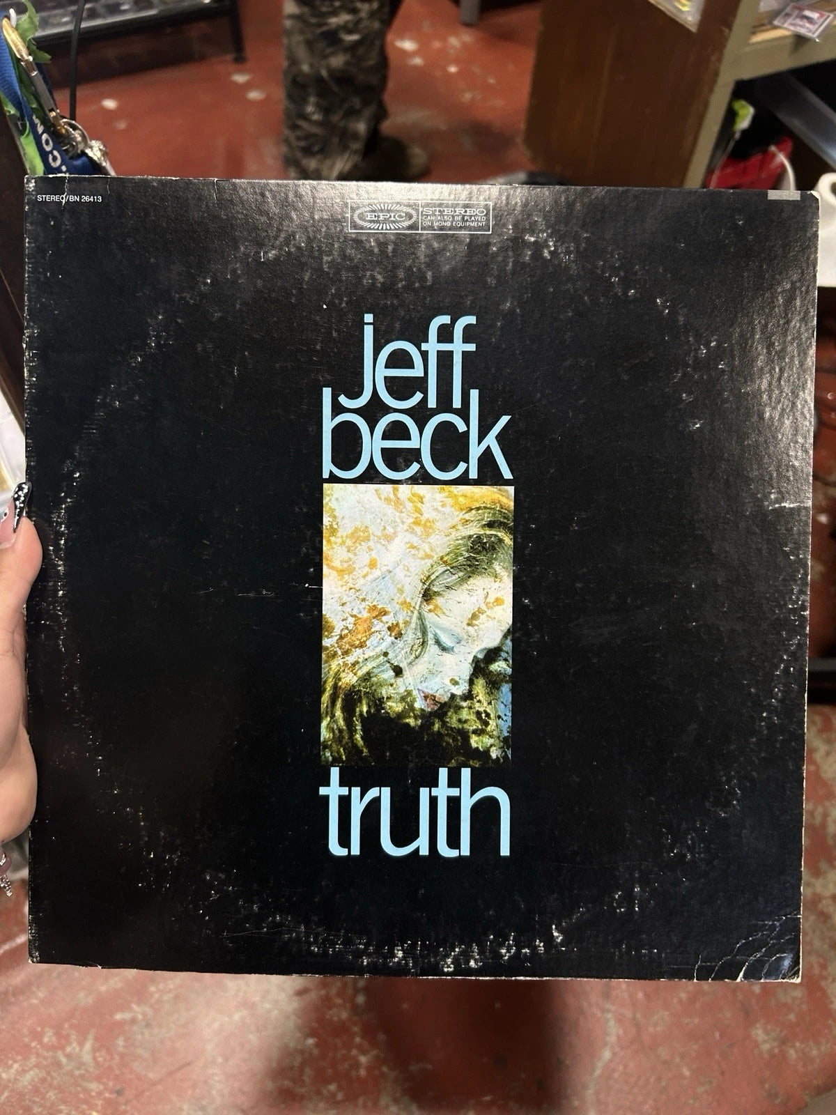Jeff Beck LP "Truth" Epic BN 26413 ~ Original '68 ~ Excellent Blues Rock