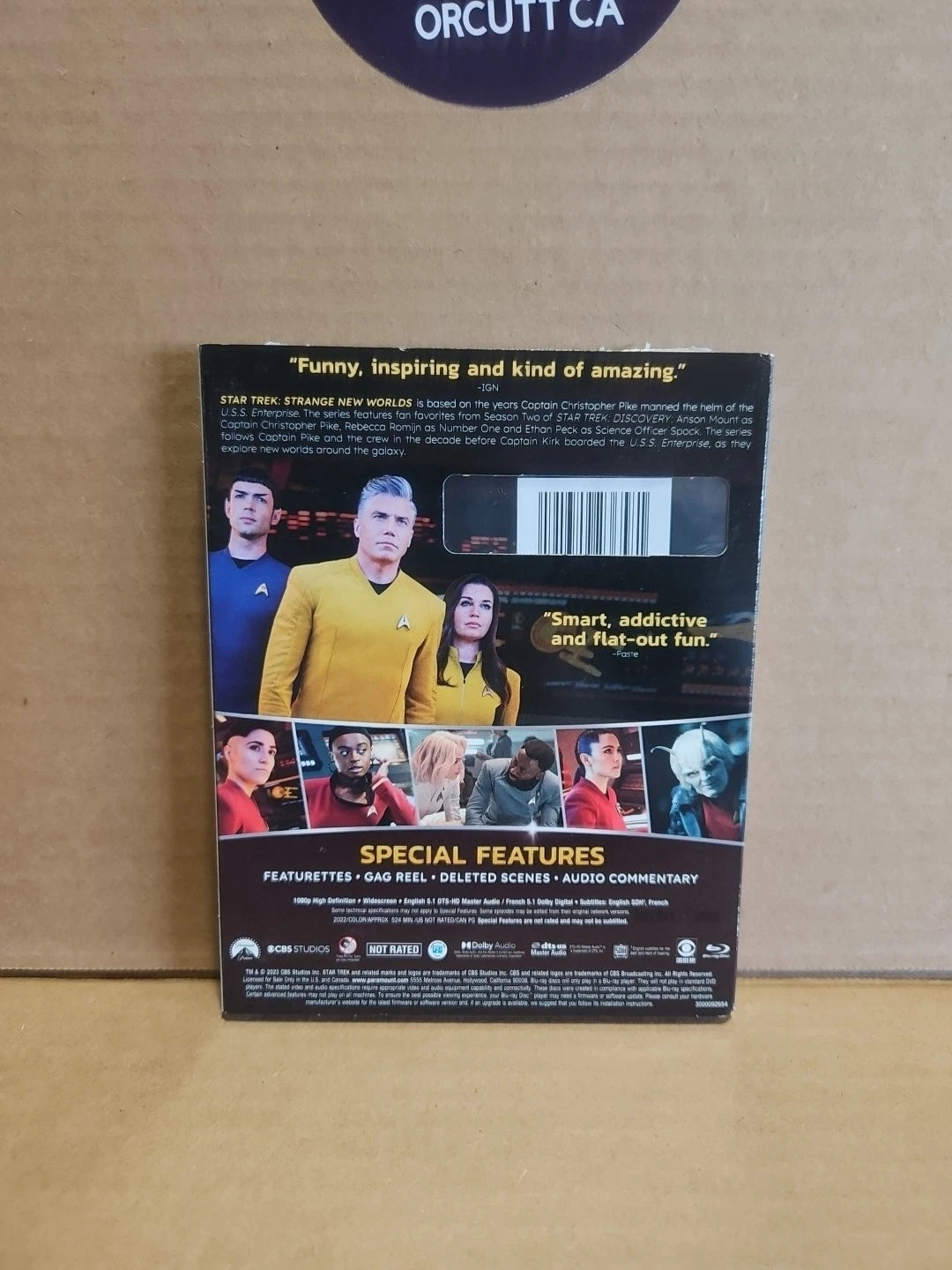 Star Trek: Strange New Worlds: Season One (Blu-ray, 2022) - Brand New Sealed