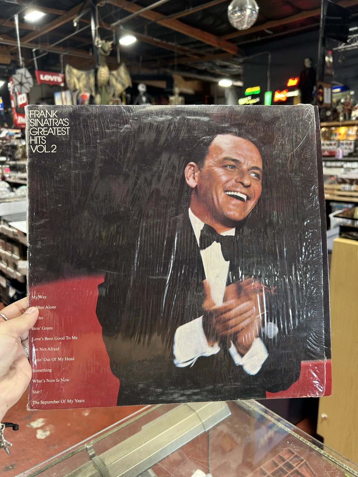 FRANK SINATRA Greatest Hits Vol. 2 Vinyl LP Reprise FS 1034 white label promo
