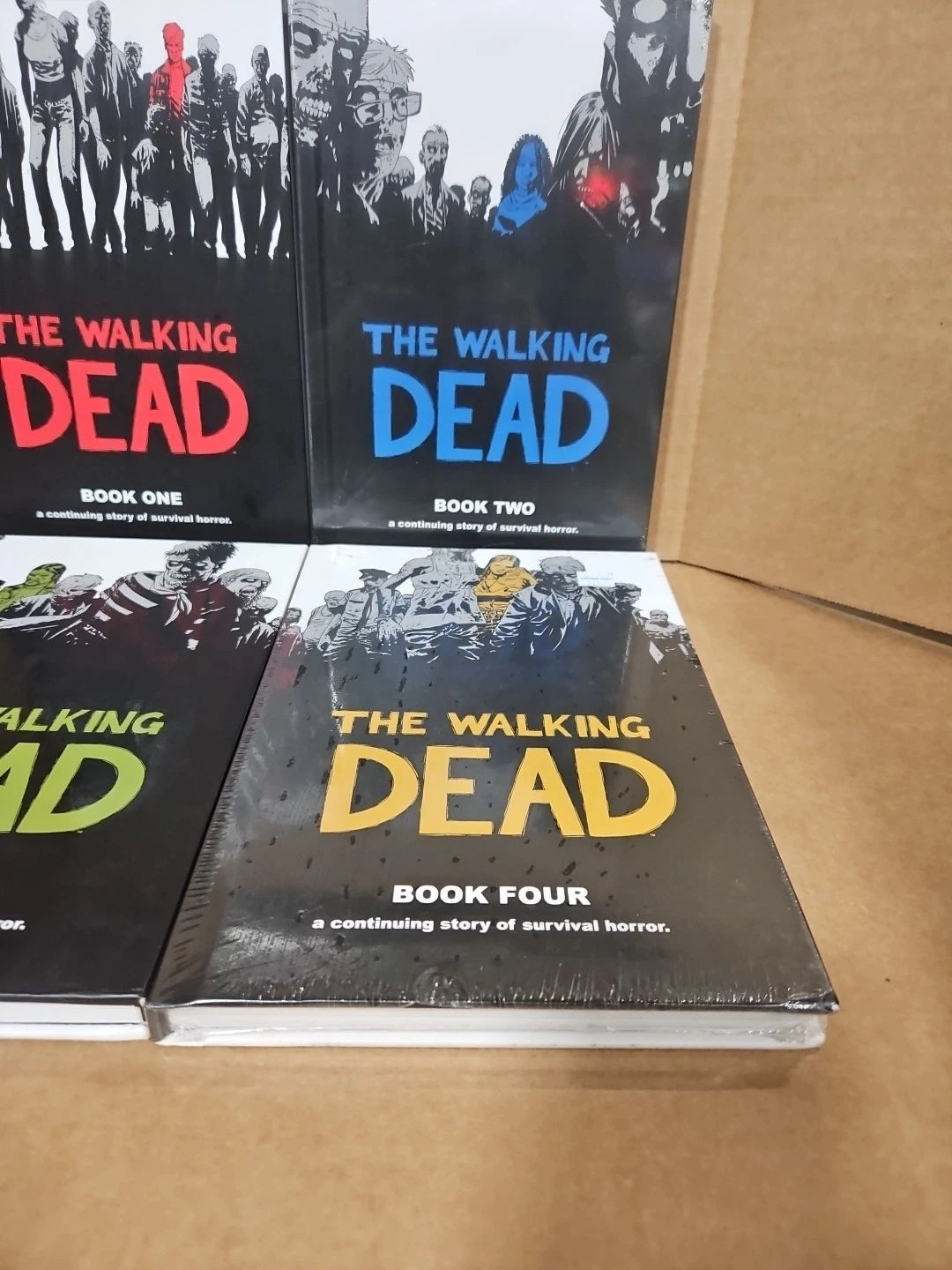 The Walking Dead Book 1 -7 by Robert Kirkman (Hardcover, 2013)