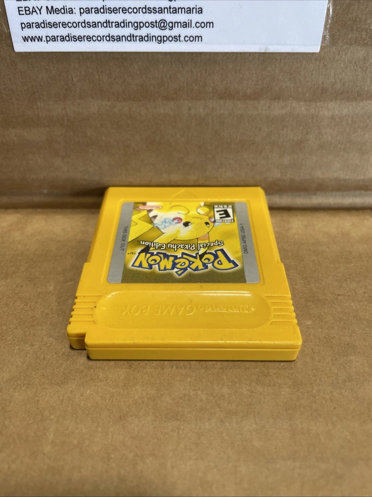 Pokemon: Yellow Version Nintendo Game Boy Color, 1999, Special Pikachu Edition