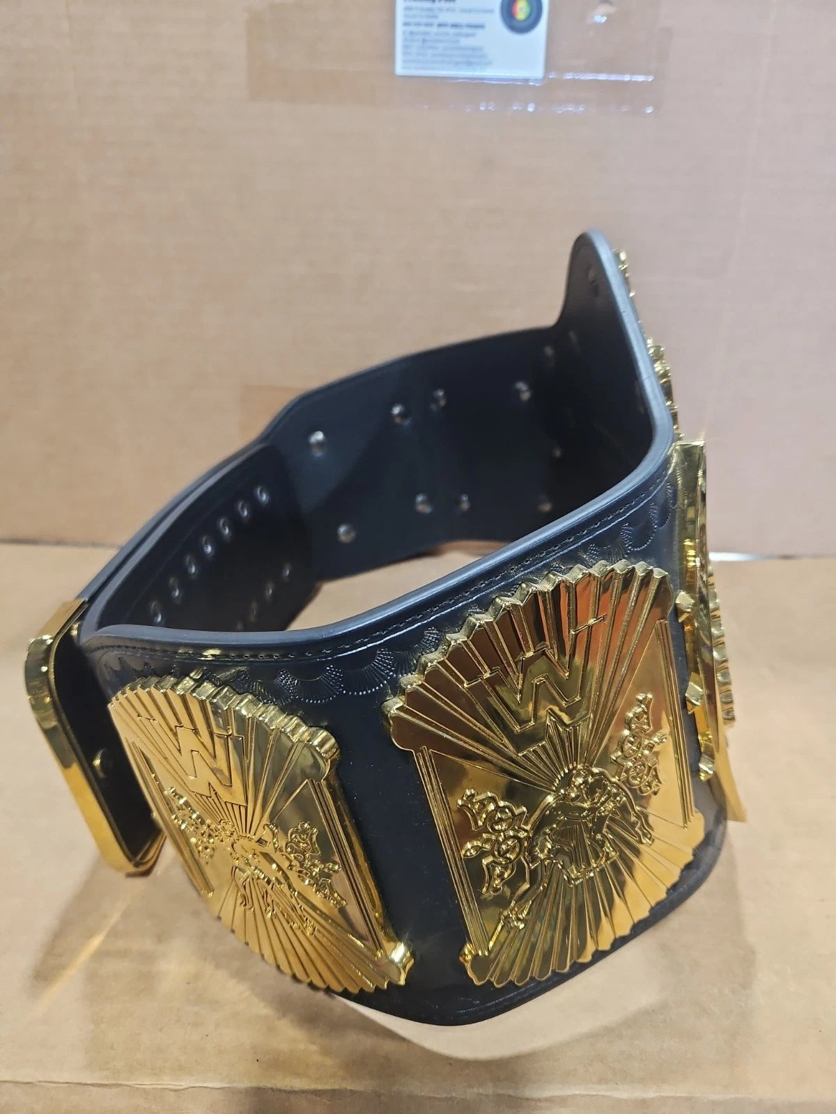 WWE Shop Winged Eagle Championship Dual Plated Replica Belt Authentic With Bag