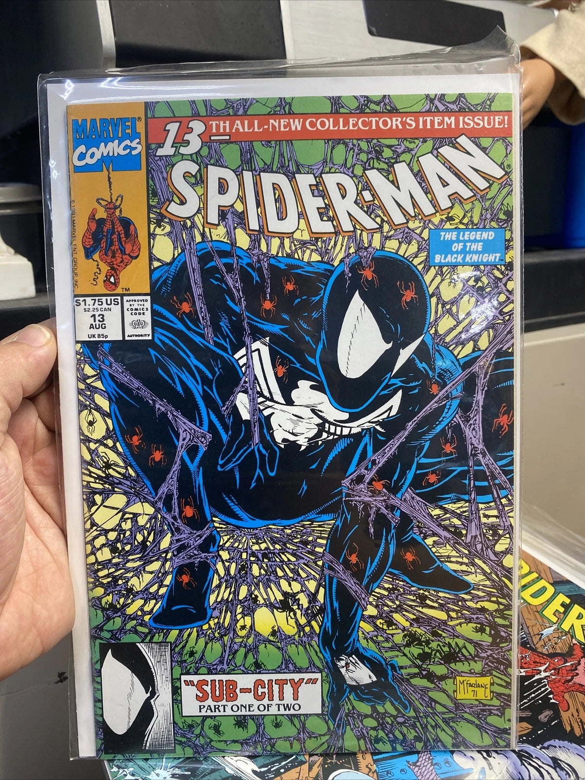 Spider-Man Vol 1 #13 (1991 Marvel) Todd Mcfarland Near Mint