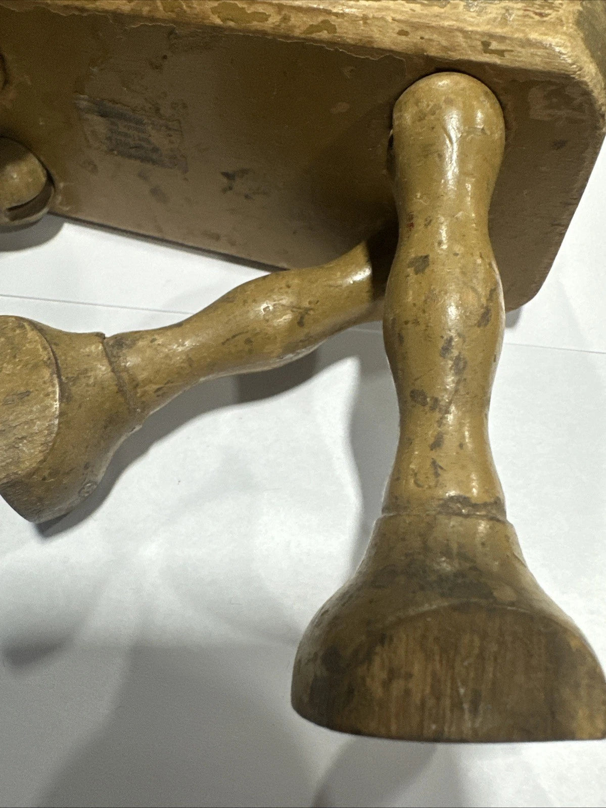 RARE VINTAGE SCHOENHUT 1922 BARNEY GOOGLE'S WOODEN HORSE DOLL