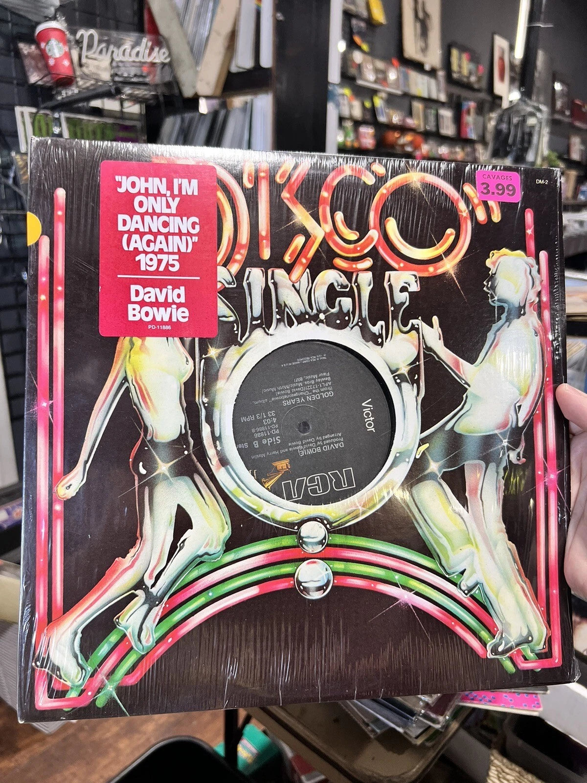 DAVID BOWIE: John I'm Only Dancing Again / Golden Years (Vinyl 12" Sealed)