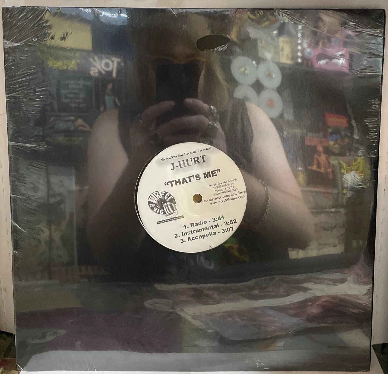 J-Hurt That’s Me/On My Block Sealed 12” Single