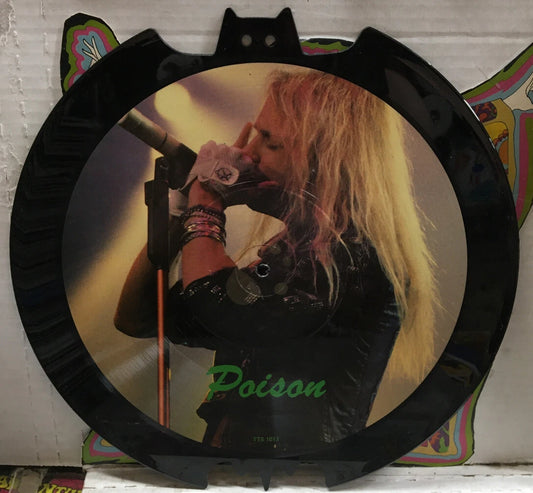 Poison Limited Edition UK Import Interview Picture Record TTS1013