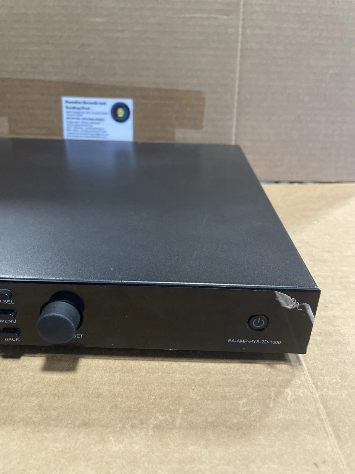 Episode 2-Channel 70v / 8 Ohm Hybrid Power Amplifier EA-AMP-HYB-2D-1000
