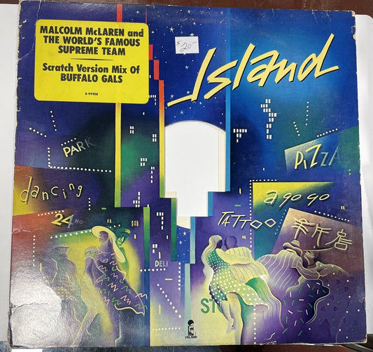 Malcolm McLaren and The World's Famous Supreme Team-Buffalo Gals-Lp-1982