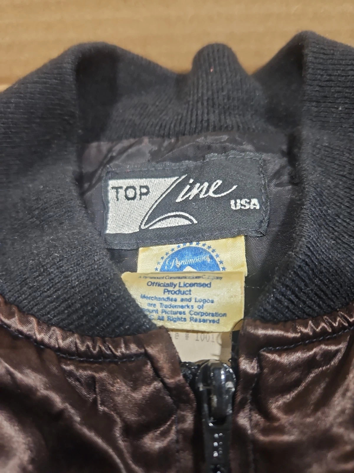 Vintage Official STAR TREK 25th Anniversary by Paramount Bomber Jacket Size XL