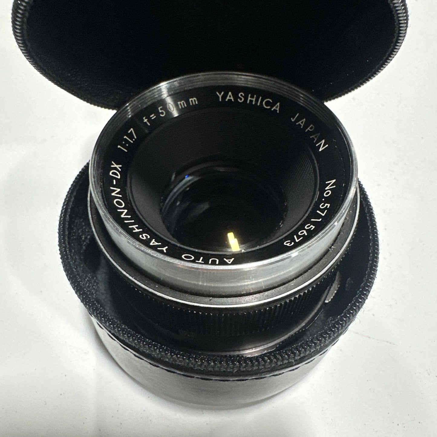 Yashica Auto Yashinon DX 50mm F1.7 Objektiv M42 Vintage Kamera