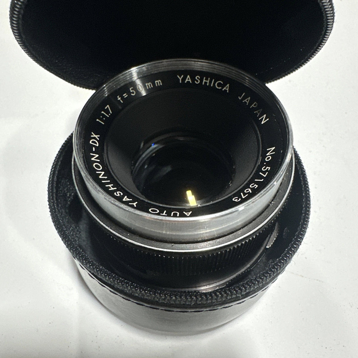 Yashica Auto Yashinon DX 50mm F1.7 Objektiv M42 Vintage Kamera