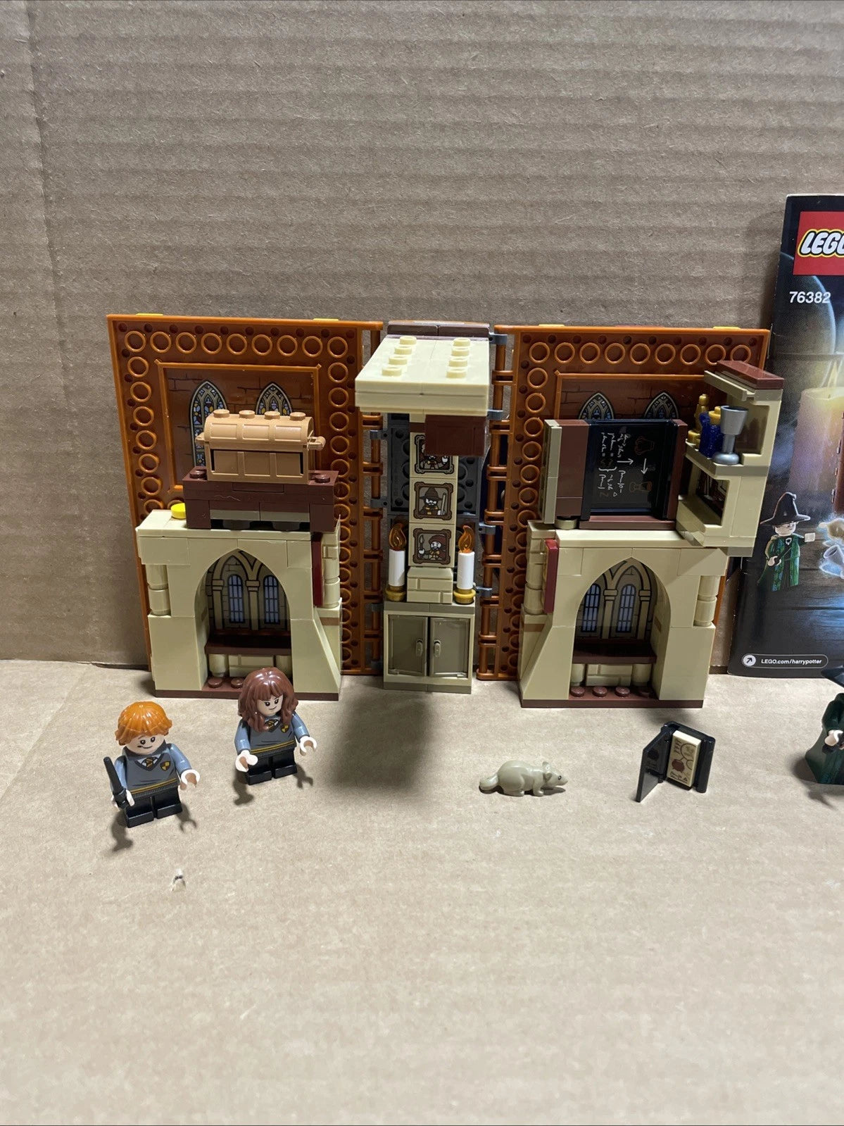 LEGO Harry Potter 76382 Hogwarts Moment Transfiguration Class No Box Complete