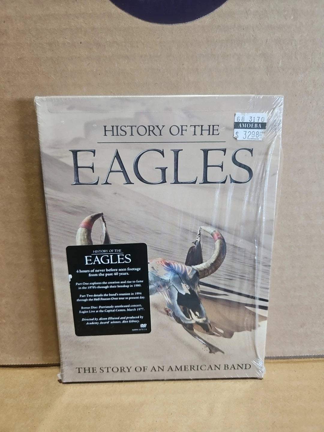 History of the Eagles 3 DVD Set 2013 Documentary & 1977 Live Concert