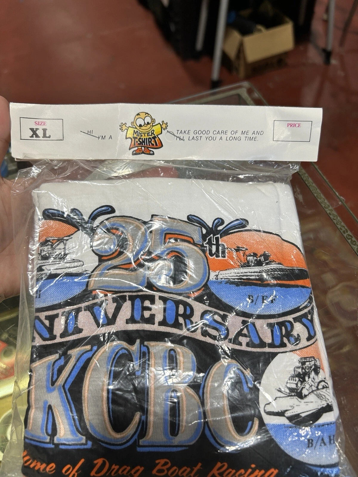 Mister T Shirt Rare New Sealed Made in Pasadena 25th Anniversary KCBC 1970’s