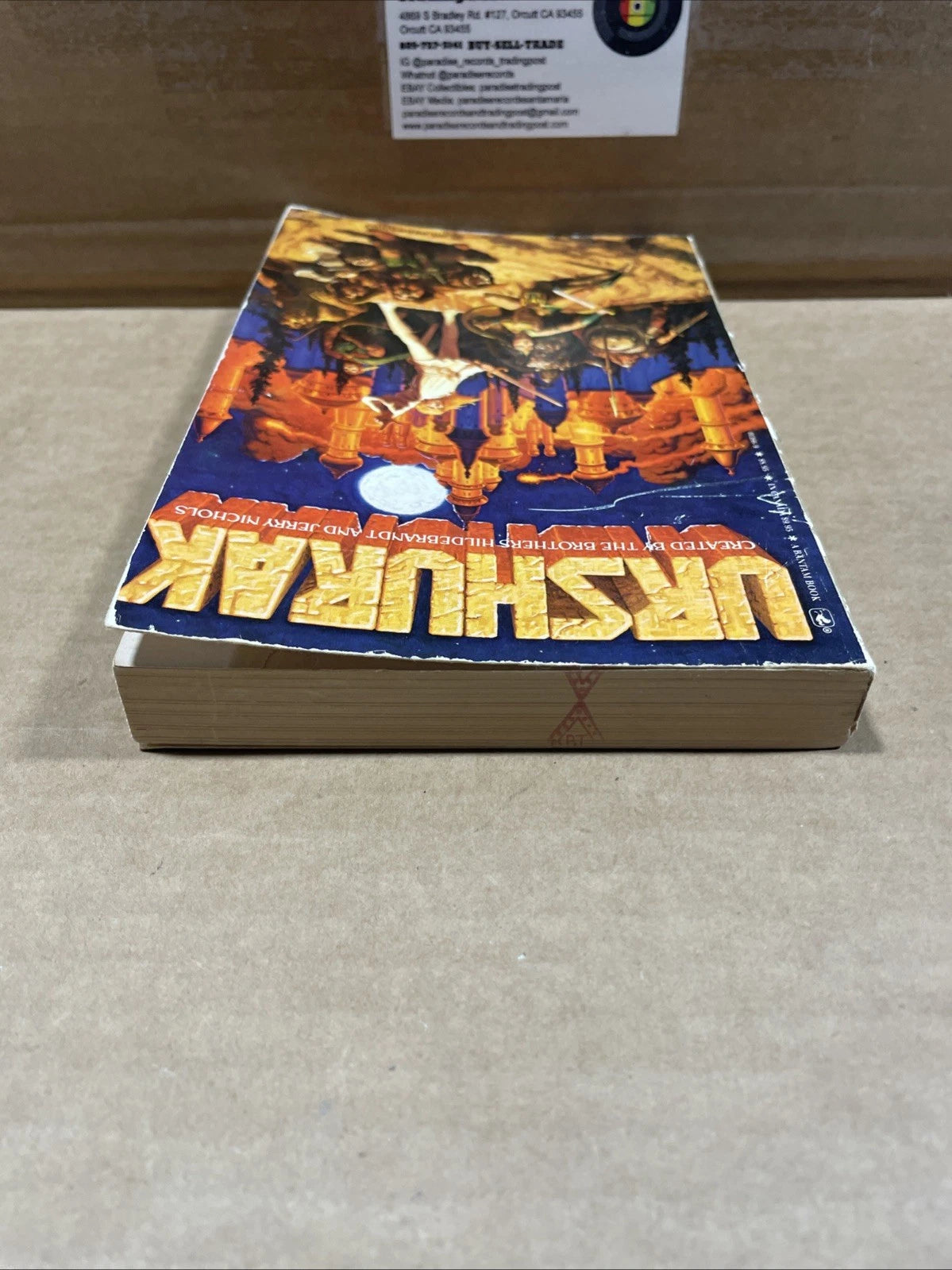 Urshurak 1979 Book Brothers Hildebrandt Jerry Nichols Paperback First Edition