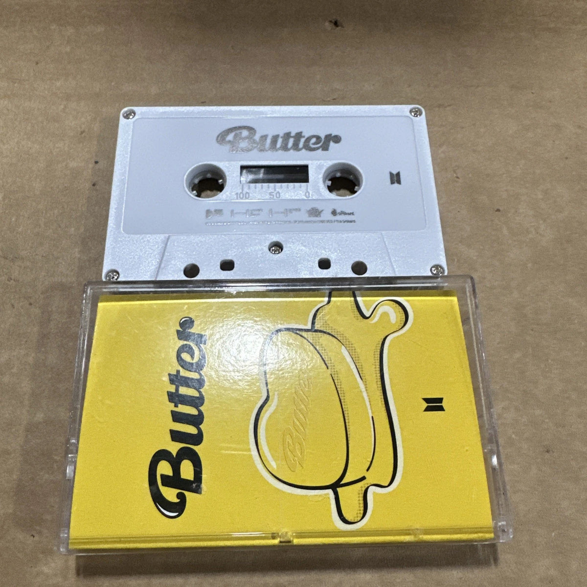 BTS "Dynamite" Vinyl & Cassette (opened) w/ Butter And Come Back To Me Cd