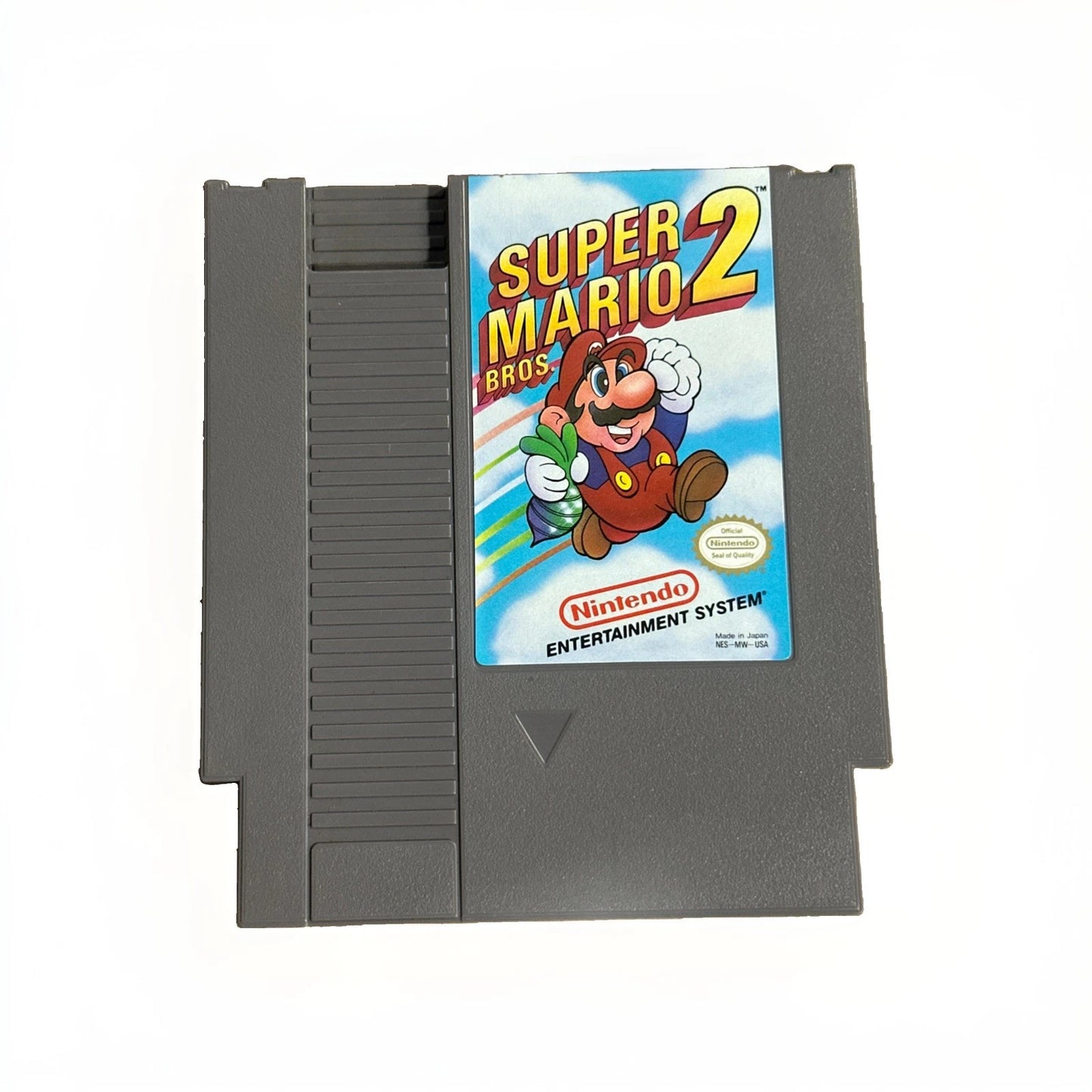 Nintendo Super Mario Bros. 2 NES Game Cartridge W/ Nintendo Cartridge Sleeve