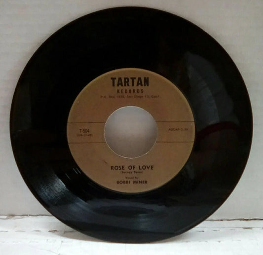 Bobbi Miner Rose Of Love/Pages Of Life 7" Single