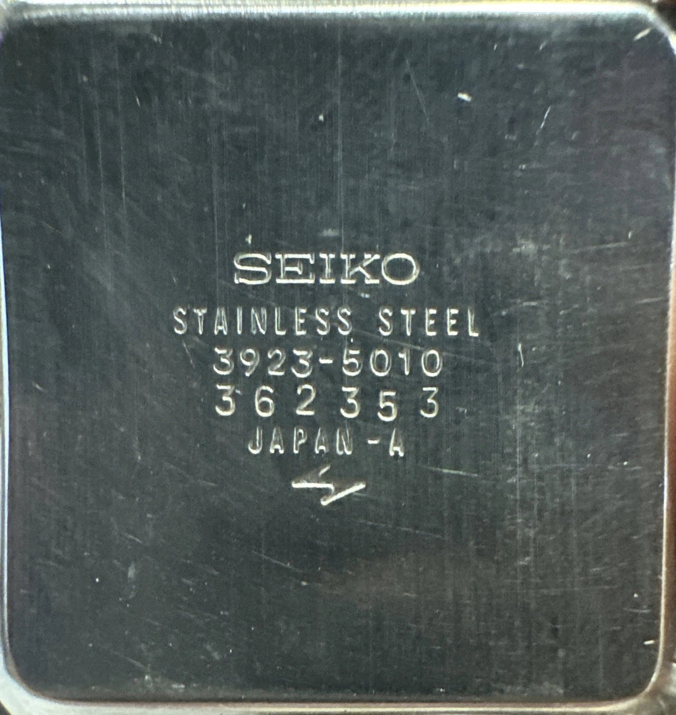 Vintage Seiko 3923-5010 VFA Japan Untested