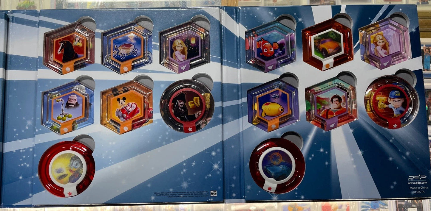 DISNEY INFINITY - POWER DISC ALBUM WITH 30 DISCS Series 1