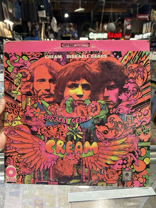 Cream Disraeli Gears LP Used Vinyl Atco SD 33-232 US 1st Pressing