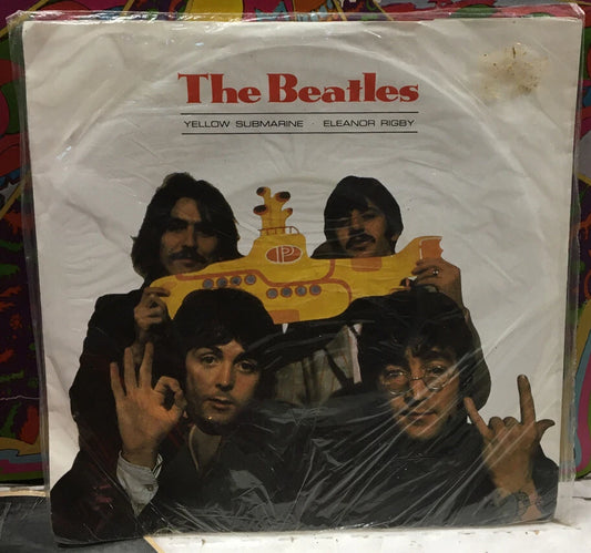 The Beatles Yellow Submarine/Eleanor Rigby Sealed UK Reissue 7” Single R5493