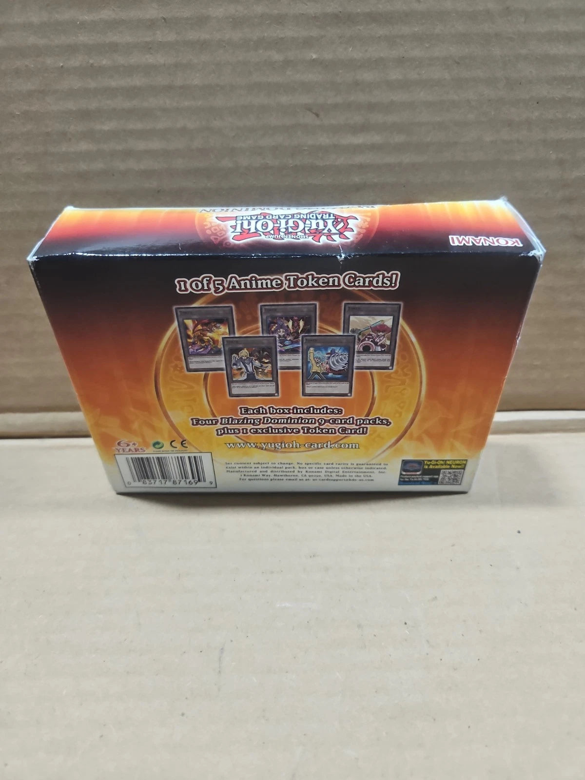 Yu-Gi-Oh! Blazing Dominion Box English 1st Edition Factory Sealed