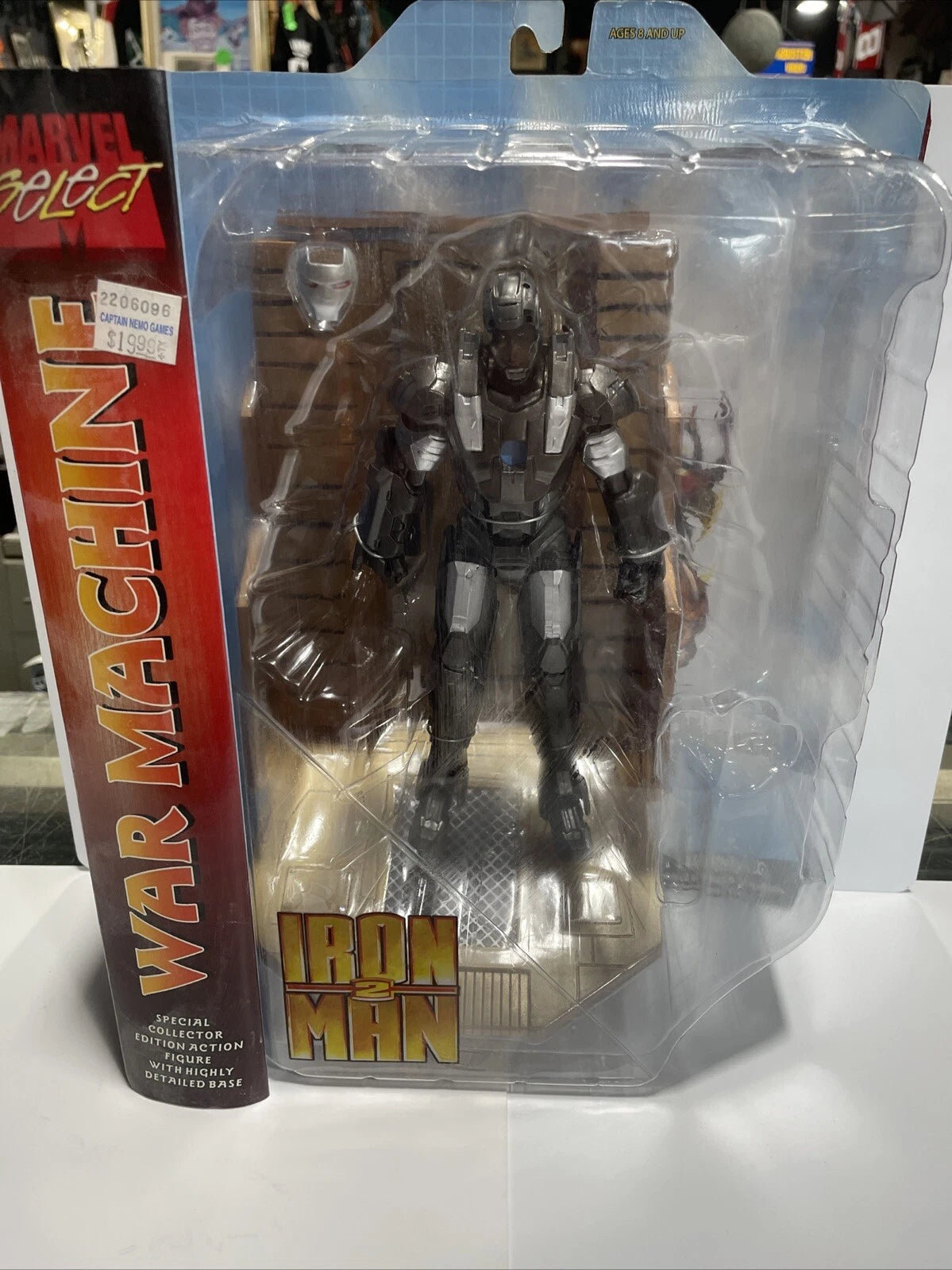 MARVEL SELECT IRON MAN 2 WAR MACHINE ACTION FIGURE New Sealed