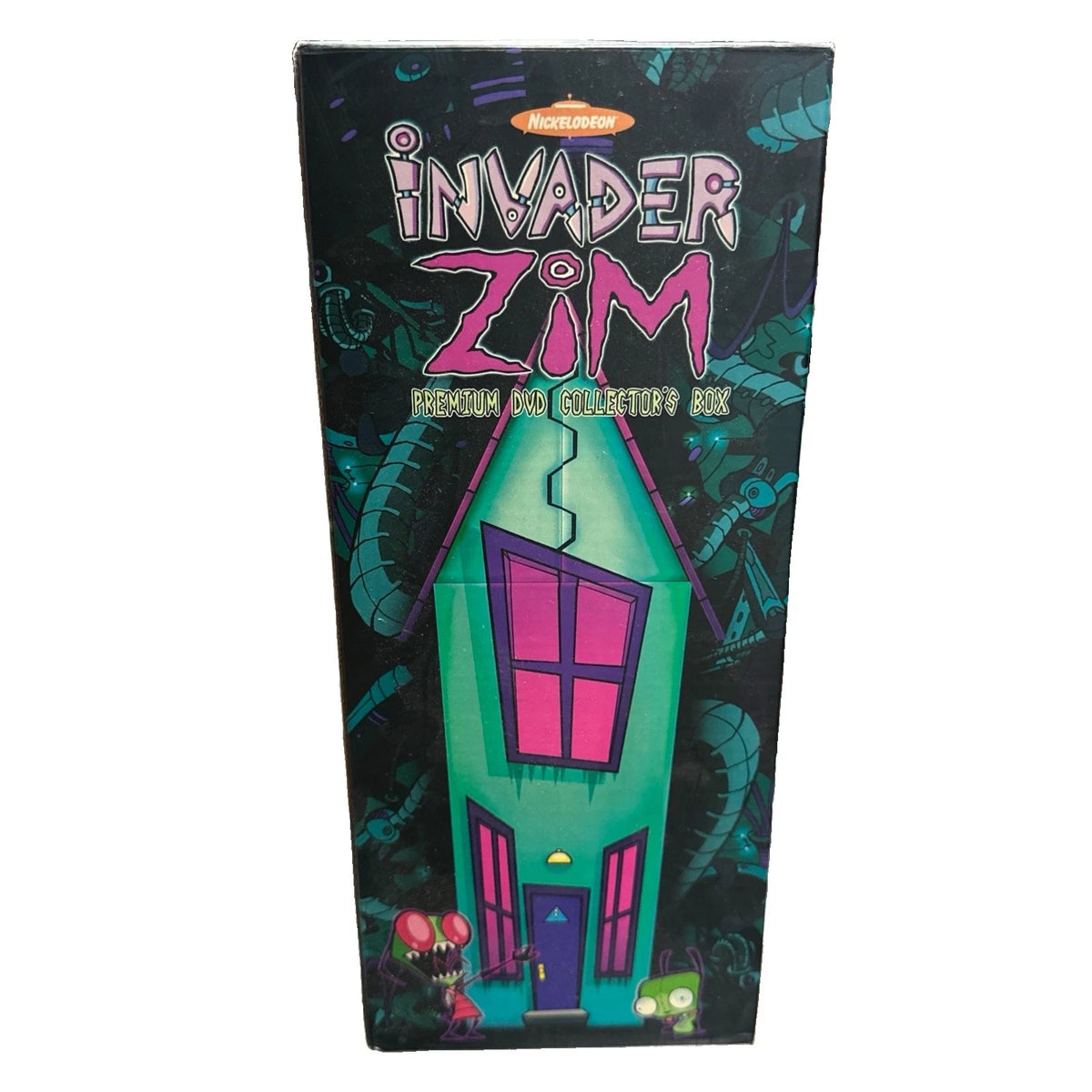 Invader Zim Premium DVD Collector's House Box Set Gir Figure READ
