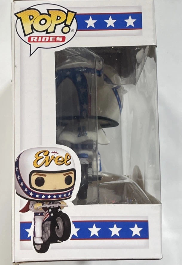 Funko Pop! Rides: EVEL KNIEVEL on Motorcycle #101