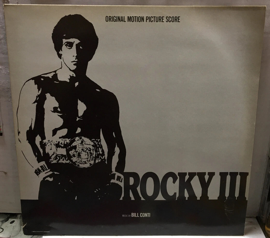 Rocky llll Original Motion Picture Soundtrack UK Import Promo Record LBG30351