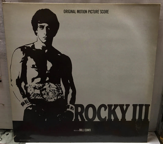 Rocky llll Original Motion Picture Soundtrack UK Import Promo Record LBG30351