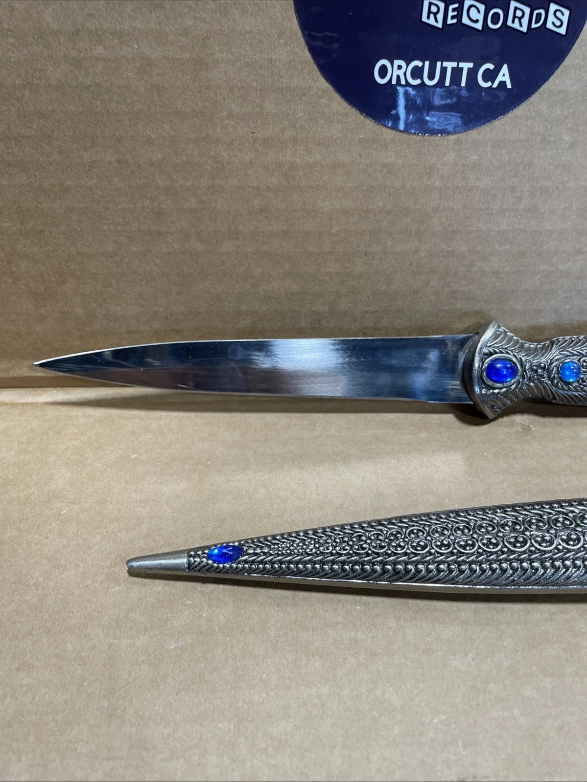 Ornate Detailed Greek Style Dagger Replica Excellent Condition