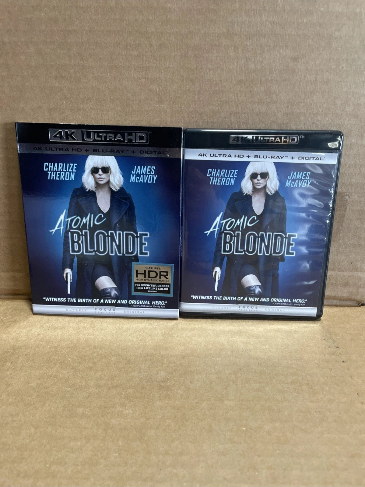 Atomic Blonde 4K Ultra HD Blu-Ray W Sleeve Charlize Theron