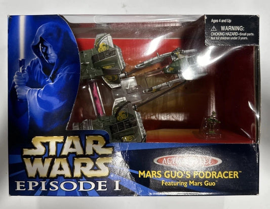 Star Wars Action Fleet MARS GUO'S PODRACER NEW MIB Episode 1 Galoob