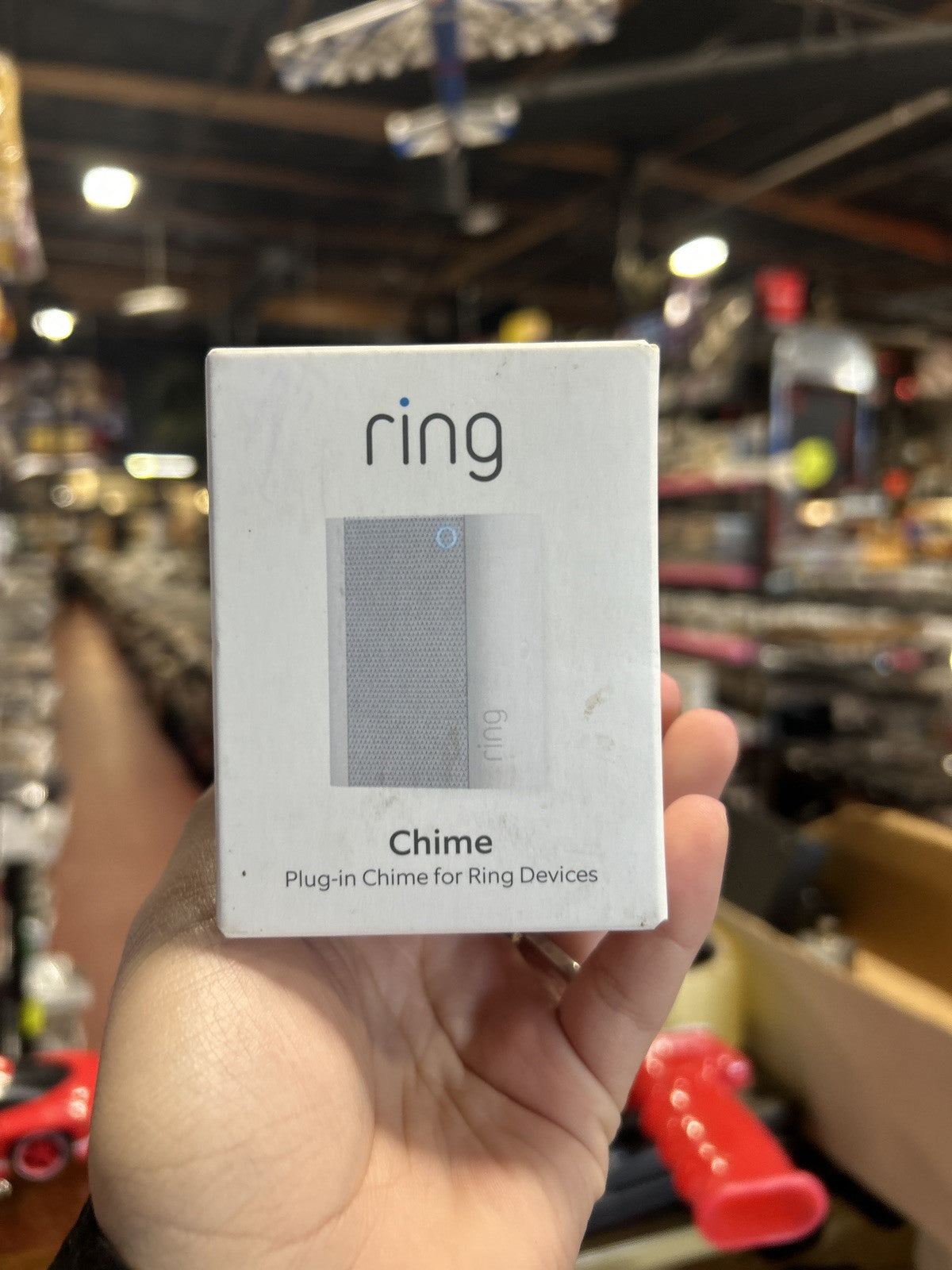 Brand New Sealed Ring Door Chime Plug In Device White