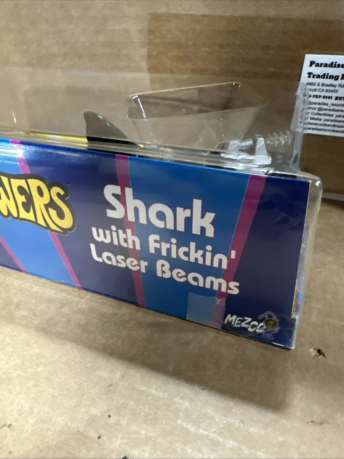 Austin Powers "Shark with Frickin' Laser Beams" Figure Mezco Toyz Llc 2002