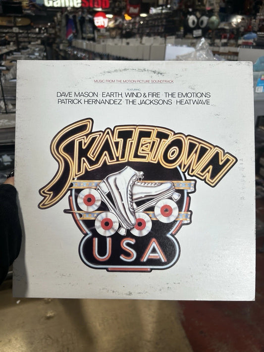 SKATETOWN USA OST SOUNDTRACK~'79 WHITE LABEL PROMO LP~DAVE MASON~JACKSONS