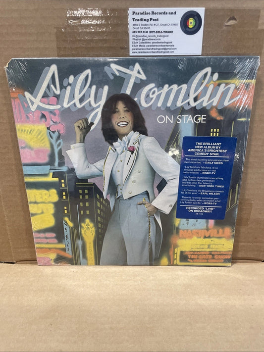 LILY TOMLIN-ON STAGE 1977 ARISTA RECORDS LP Sealed