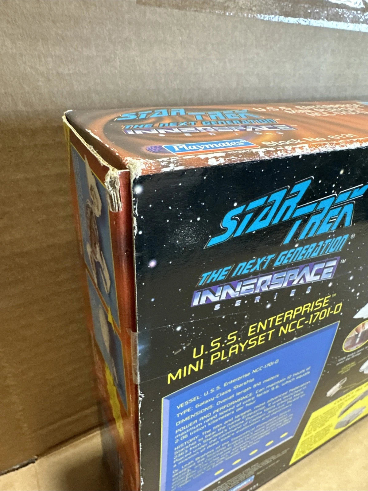 Playmates Star Trek Next Generation Innerspace USS Enterprise Mini Playset NIB