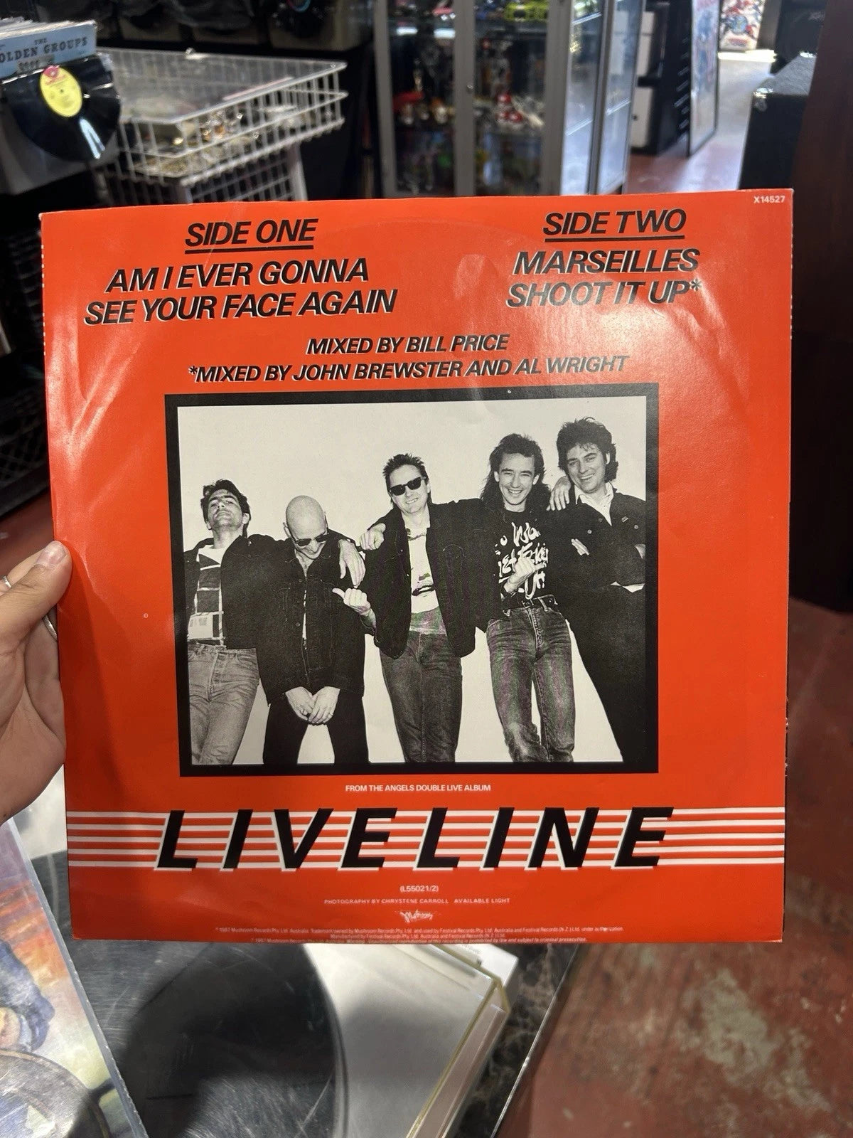 The Angels – Am I Ever Gonna See Your Face Again 12" Vinyl 1988 1st Aussie Press