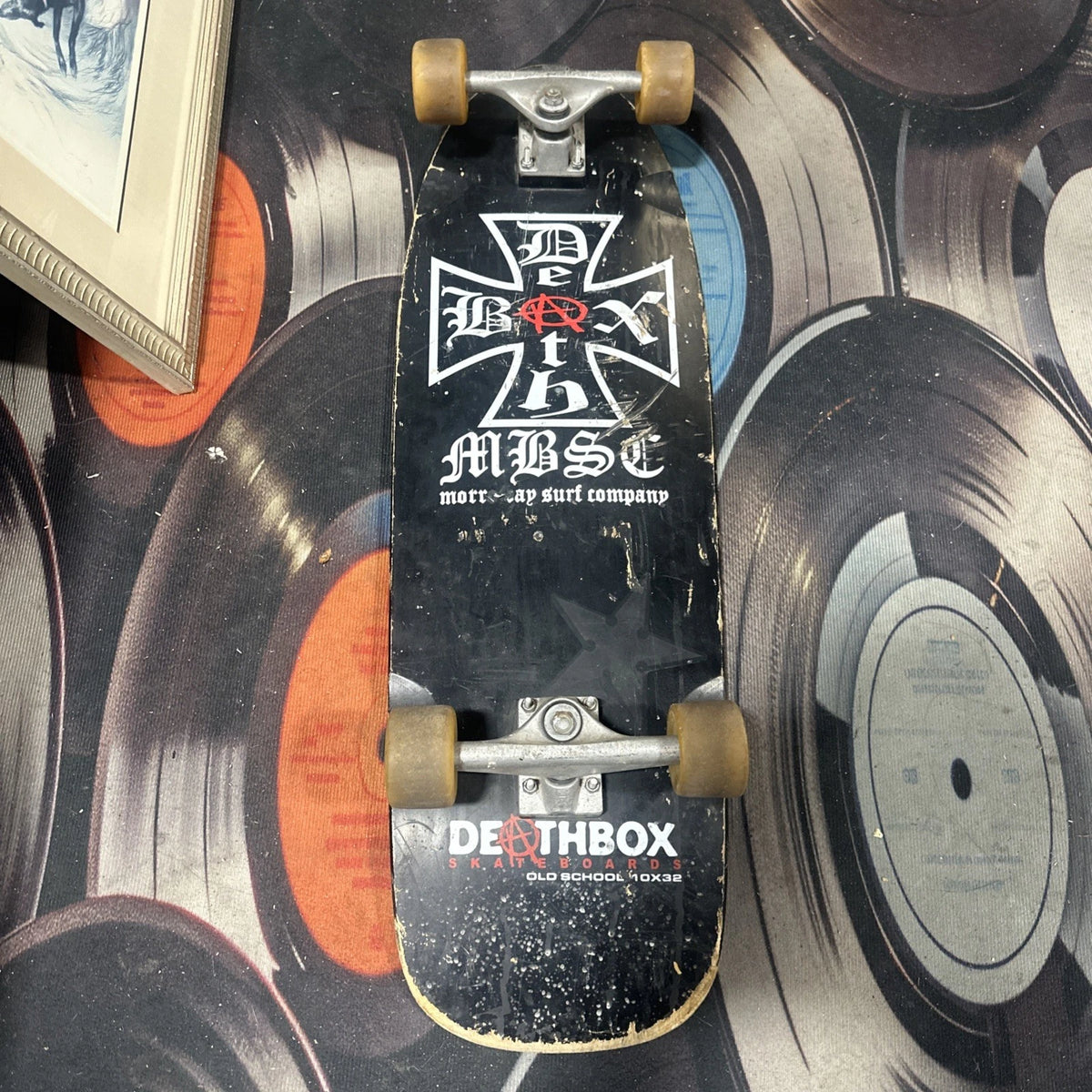 DEATHBOX SKATEBOARD Used Condition