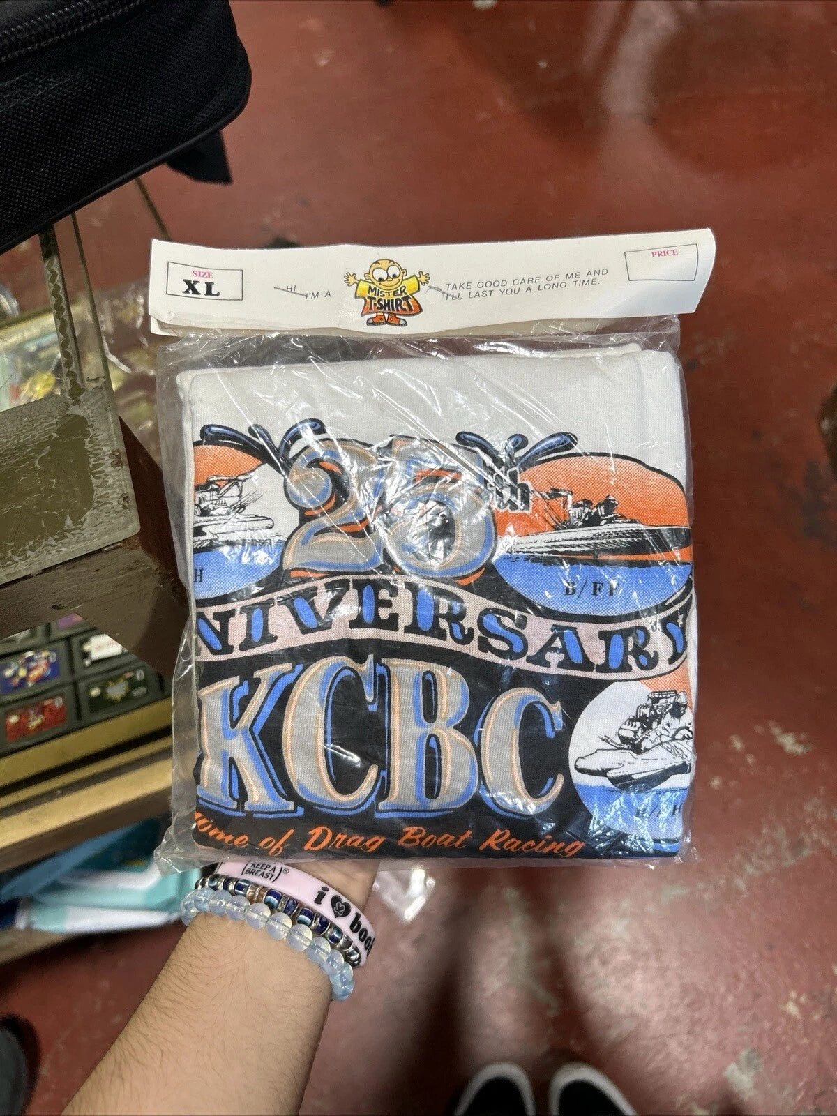 Mister T Shirt Rare New Sealed Made in Pasadena 25th Anniversary KCBC 1970’s